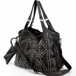 Amerileather Spirit leather studded tote